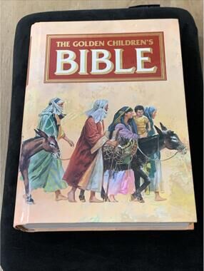 The Children’s Bible Golden Press 1993 Hardcover Illustrated Teach Values